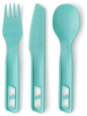 Набор столовых приборов Sea to Summit Passage Cutlery Set, 3 Piece, Aqua Sea Blue