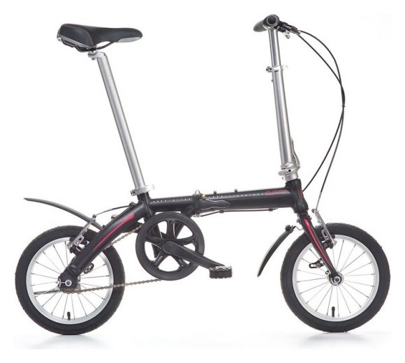 Велосипед складний Ubike JAZZ 14″ Black (1szart008), укр