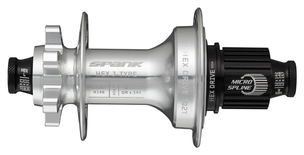 Втулка задня SPANK HEX J-TYPE Boost R148 HG 32H, Green (SPT_C04HJ12E50SASPK)