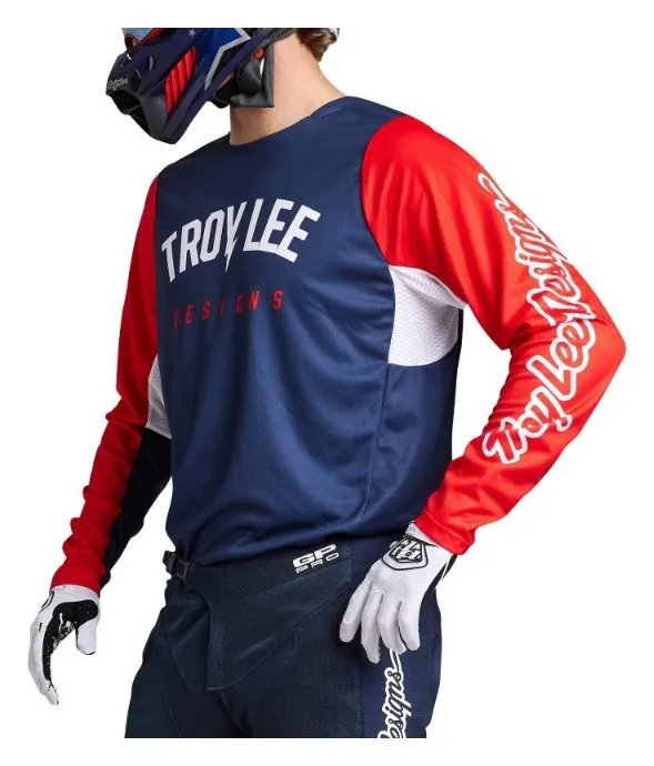 Мото джерсі TLD GP PRO JERSEY BOLTZ [NAVY/RED] XL