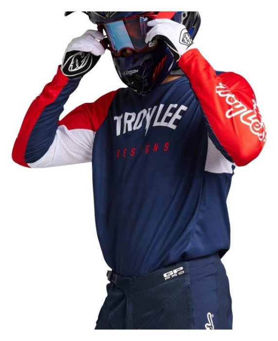 Мото джерсі TLD GP PRO JERSEY BOLTZ [NAVY/RED] XL