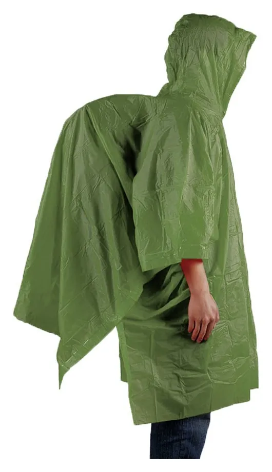 Пончо AceCamp Vinyl Rain Poncho green (3908-GR)
