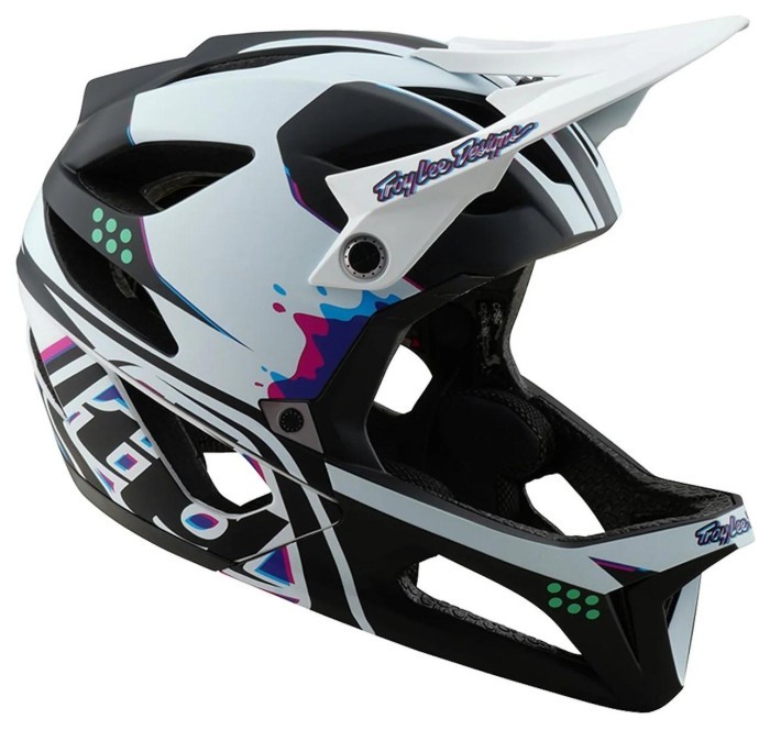 Вело шолом TLD STAGE HELMET; TROOPER [WHITE] M/L