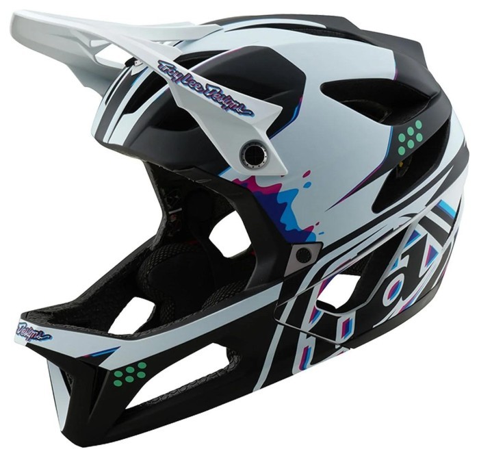 Вело шолом TLD STAGE HELMET; TROOPER [WHITE] M/L