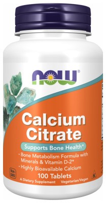 Calcium Citrate W/Min - 100 tabs