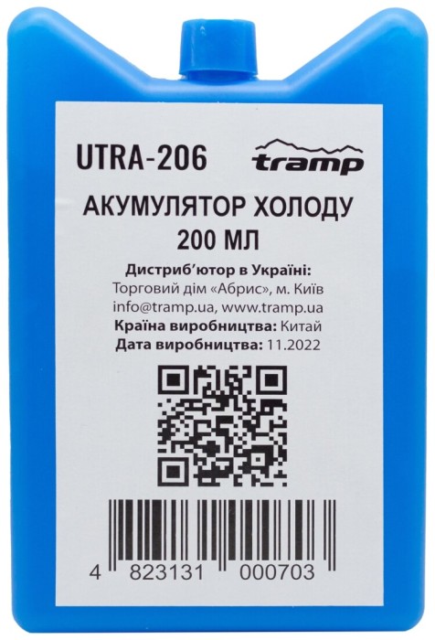 Акумулятор холоду TRAMP 200мл UTRA-206, укр, укр