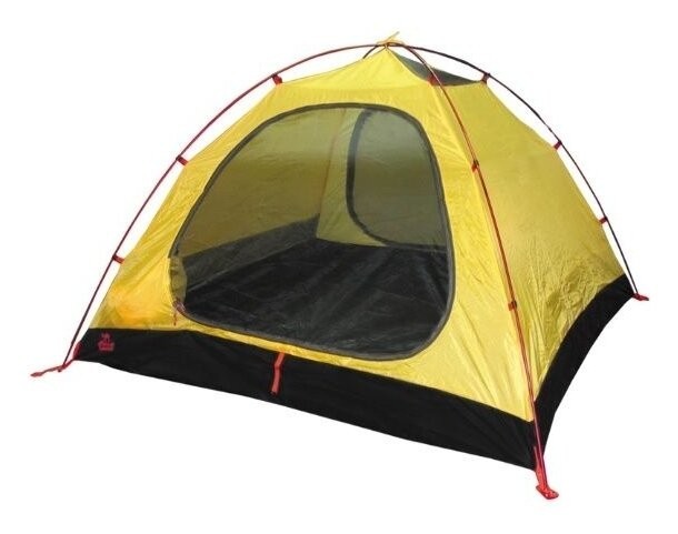 Намет Tramp Mountain 4 (V2) сірий/червоний (TRT-024)