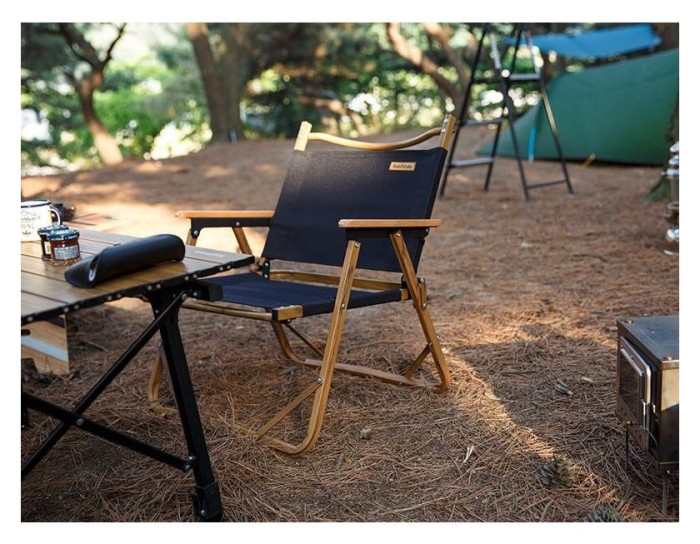 Кресло складное Naturehike MW02 NH19Y002-D, 600D Oxford/алюминий, р-р S, бежевый
