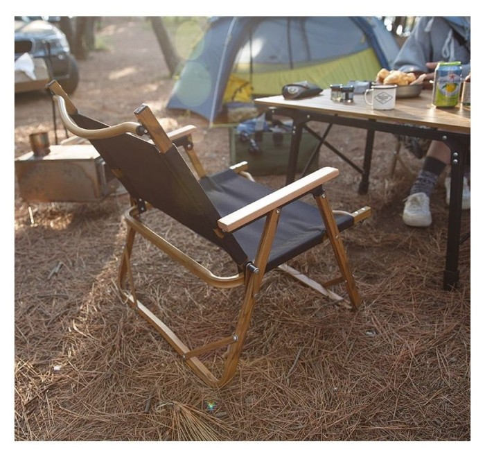 Кресло складное Naturehike MW02 NH19Y002-D, 600D Oxford/алюминий, р-р S, бежевый
