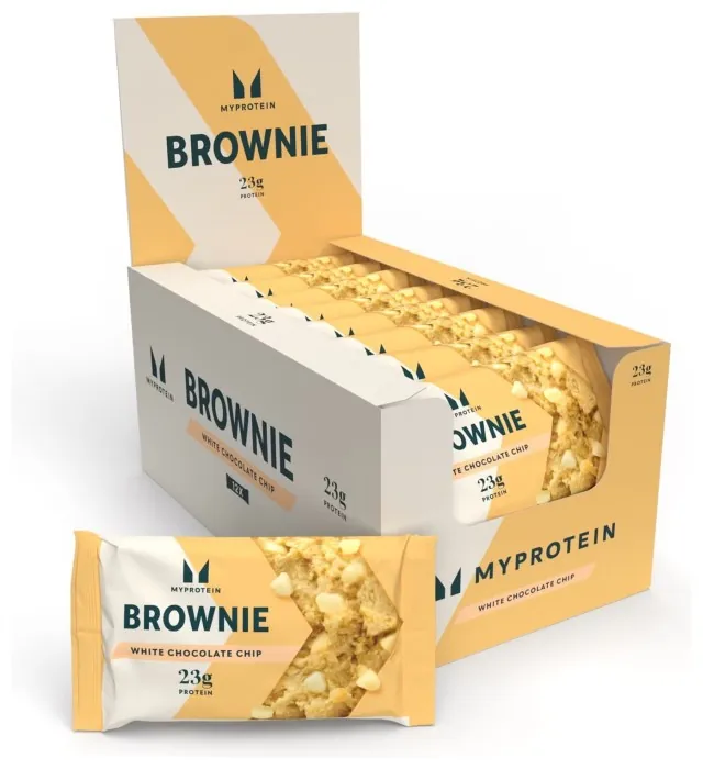 Protein Brownie - 12x75g White Chocolate