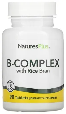 B-Complex with Rice Bran - 90 tabs
