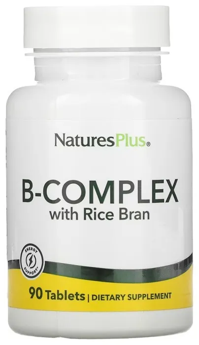B-Complex with Rice Bran - 90 tabs
