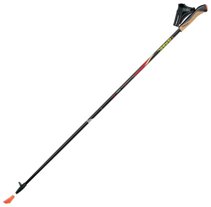 Палиці для скандинавської ходьби Gabel FX-75 Snake Carbon 135 Dual Spike (7008351011350)