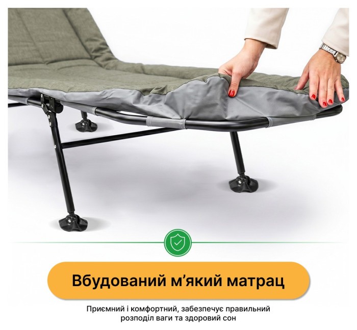 Розкладне ліжко (розкладачка) LEOBRO (FB-S17)