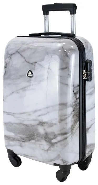 Валіза Semi Line 20" (S) White Marble (T5731-1)