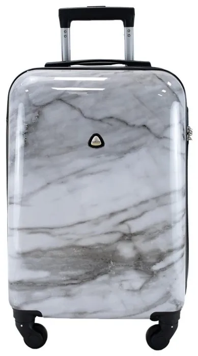 Валіза Semi Line 20" (S) White Marble (T5731-1)