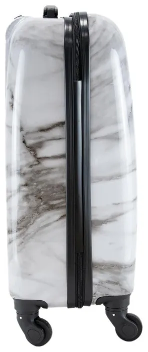 Валіза Semi Line 20" (S) White Marble (T5731-1)