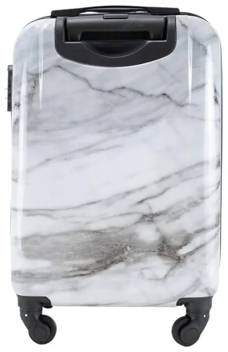 Валіза Semi Line 20" (S) White Marble (T5731-1)