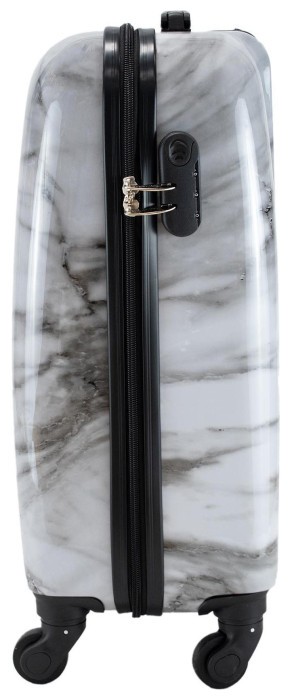 Валіза Semi Line 20" (S) White Marble (T5731-1)