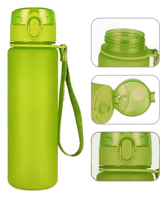 Бутылка для воды EasyFit AquaFlow 800 мл (зеленая)