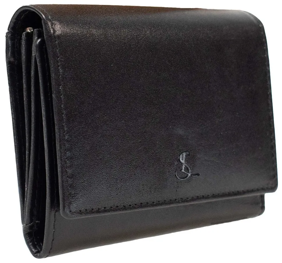 Гаманець жіночий шкіряний Semi Line RFID Black (P8263-0) (DSM_DAS303149)