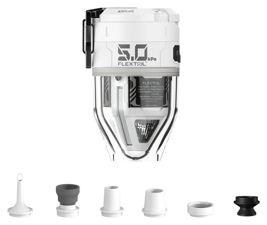 Насос-ліхтар кемпінговий Flextail Max Pump 3, білий