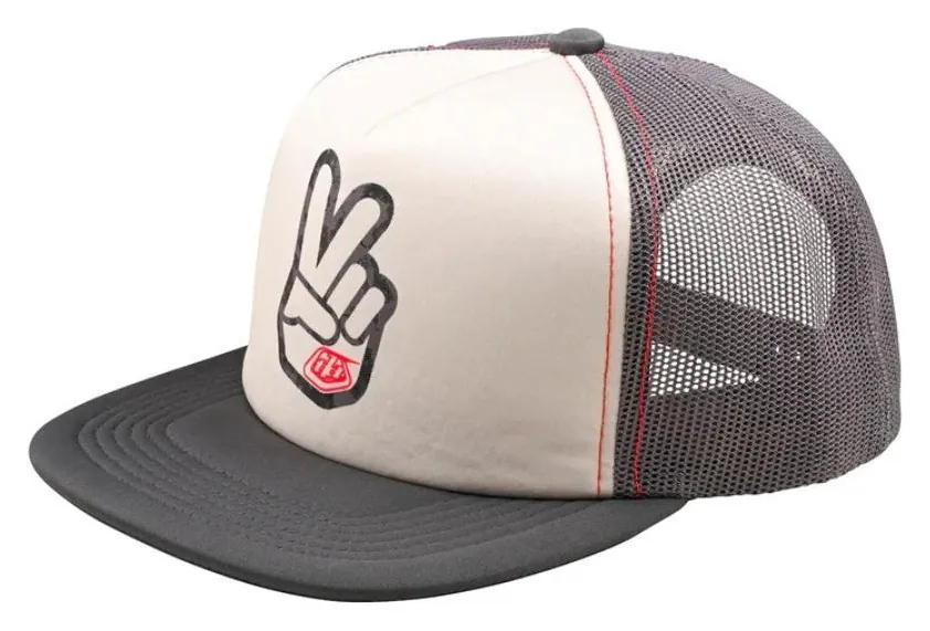 Кепка TLD TRUCKER SNAPBACK; PEACE OUT VINTAGE [WHITE / CARBON] OSFA (OBOD_787573020)
