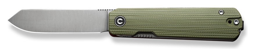 Ніж складаний Civivi Sendy Milled Green/Red C21004B-1, укр, укр