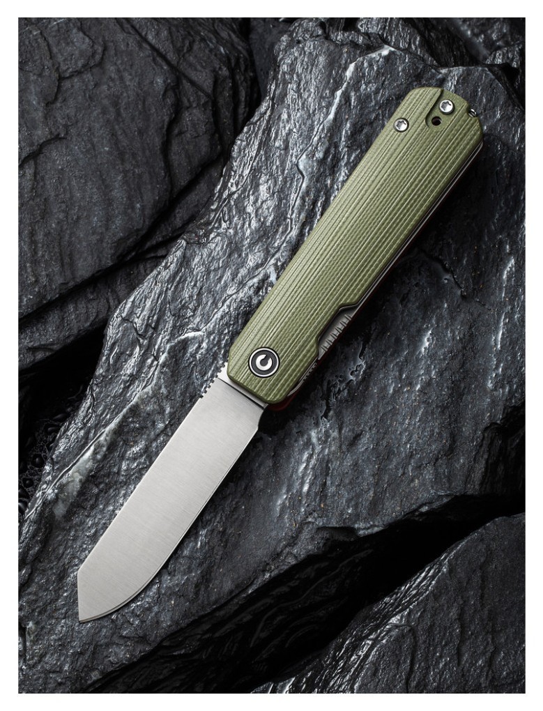 Ніж складаний Civivi Sendy Milled Green/Red C21004B-1, укр, укр