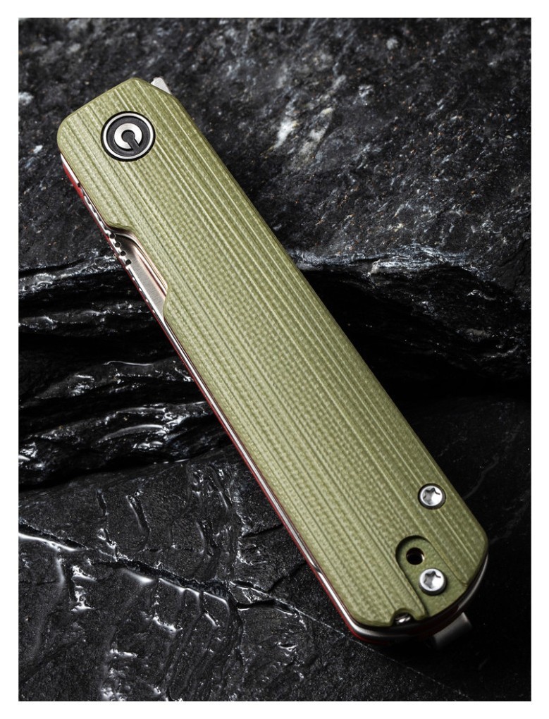 Ніж складаний Civivi Sendy Milled Green/Red C21004B-1, укр, укр