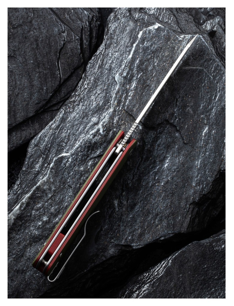 Ніж складаний Civivi Sendy Milled Green/Red C21004B-1, укр, укр