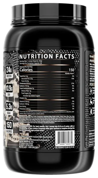 100% Whey - 910g Cookies & Cream