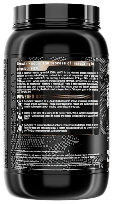 100% Whey - 910g Cookies & Cream