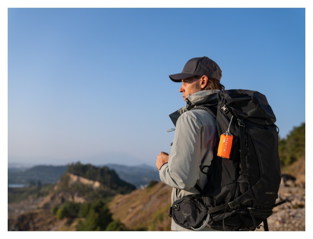 Сидушка надувна Flextail Zero Seat R02, 70 мм, помаранчева, укр, укр