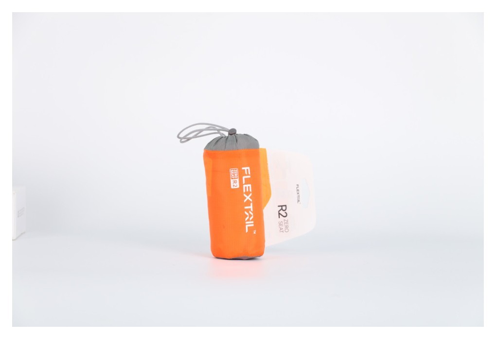 Сидушка надувна Flextail Zero Seat R02, 70 мм, помаранчева, укр, укр