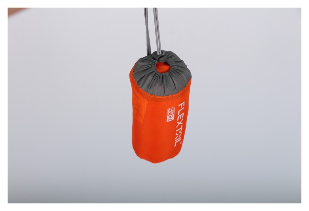 Сидушка надувна Flextail Zero Seat R02, 70 мм, помаранчева, укр, укр