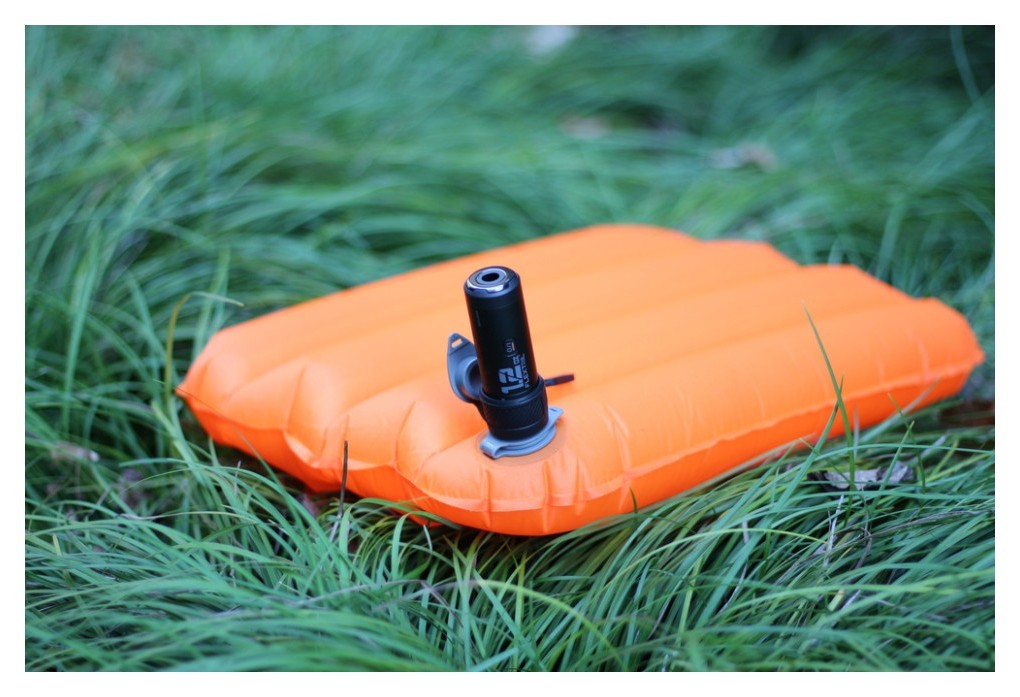 Сидушка надувна Flextail Zero Seat R02, 70 мм, помаранчева, укр, укр