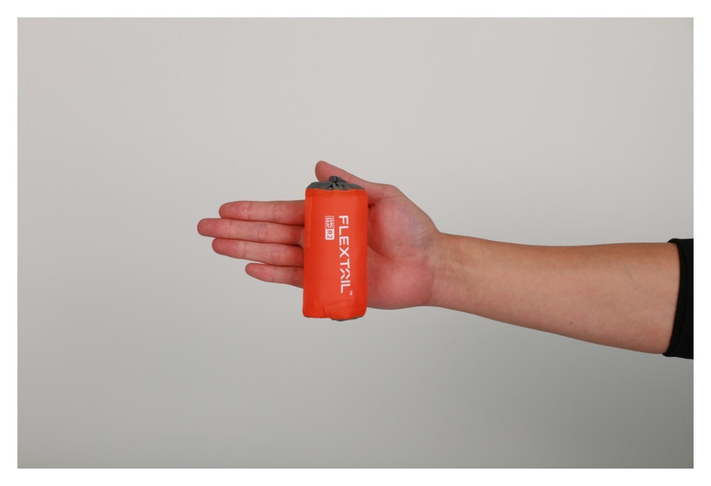 Сидушка надувна Flextail Zero Seat R02, 70 мм, помаранчева, укр, укр