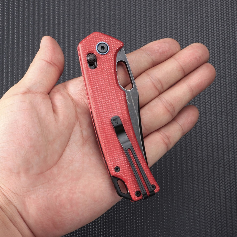 Ніж складаний SRM Retriever 9203-MR2, червоний, укр, укр