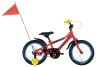 Велосипед 16" Formula FURY 2022 (красный с желтым и синим)