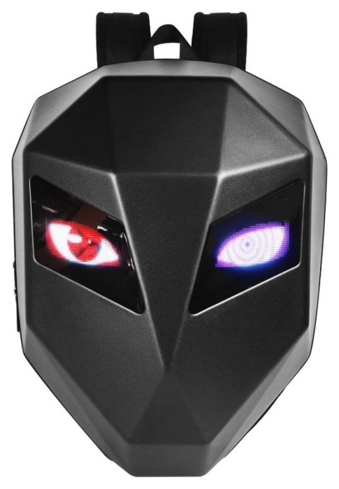 Рюкзак Sobi Pixel Moto SB9709 Black с LED экраном