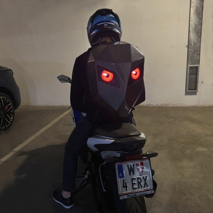 Рюкзак Sobi Pixel Moto SB9709 Black з LED екраном, укр, укр
