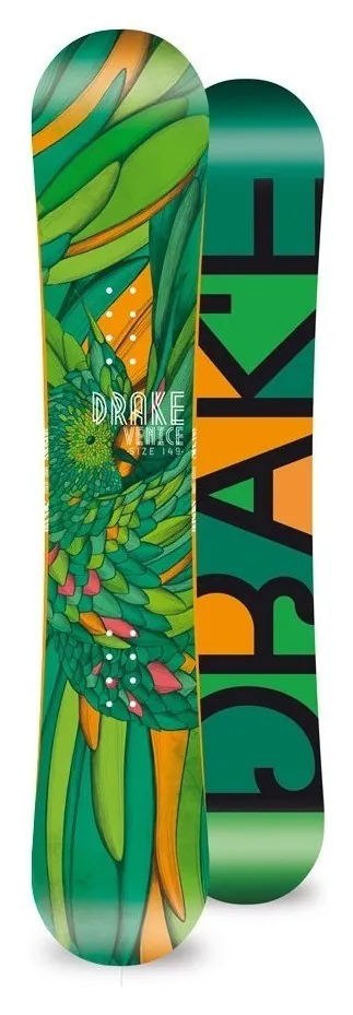 Сноуборд Drake VENICE 146 Green (76241014) (143 см green)