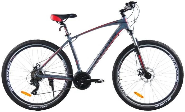 Велосипед 29 MTB AL "BLAZE", Серо красный
