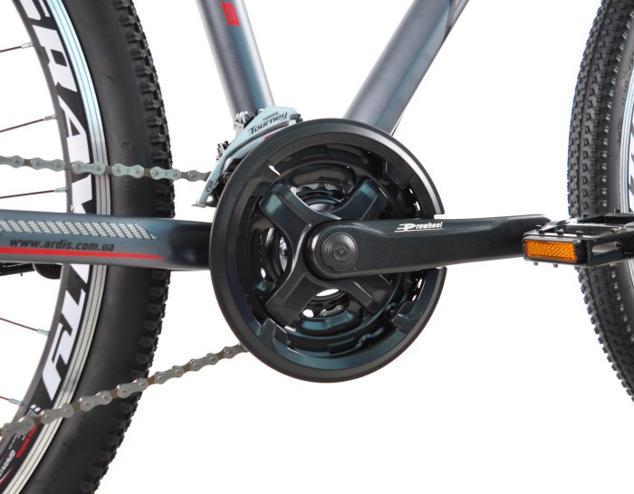 Велосипед 29 MTB AL "BLAZE", Серо красный