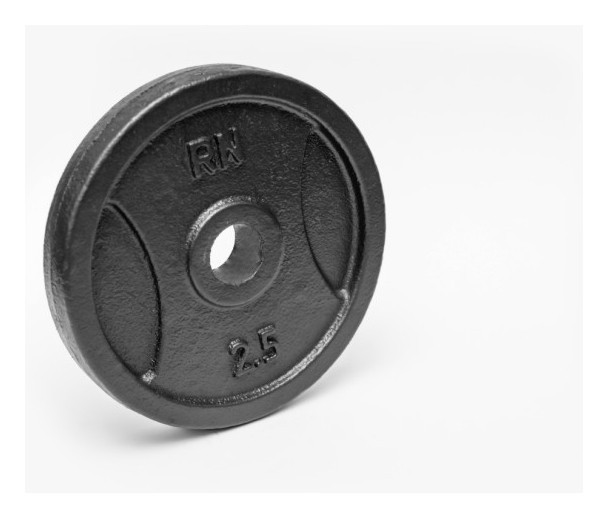 Металлический блинчик (диск) RN-Sport 2,5 кг под гриф Ø25мм для гантели (штанги)