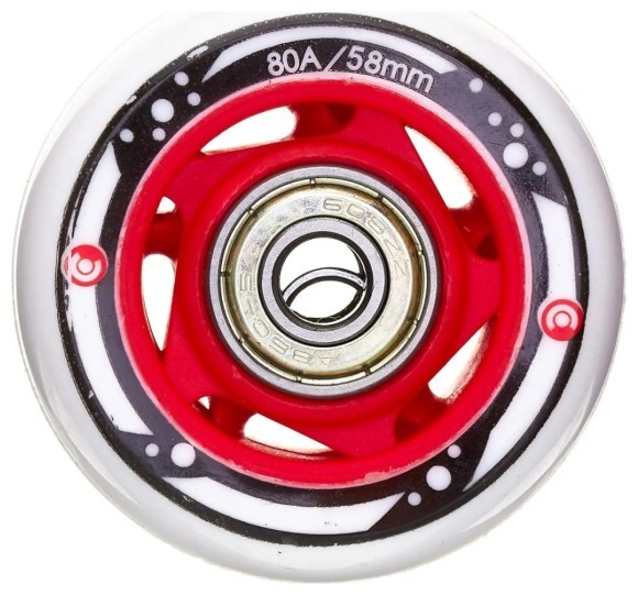 Колесо Micro Majority 58 mm red, укр