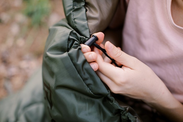 Спальний мішок Totem Hunter кокон лівий olive 220/60-55 UTTS-004