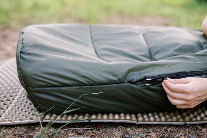 Спальний мішок Totem Hunter кокон лівий olive 220/60-55 UTTS-004, укр, укр