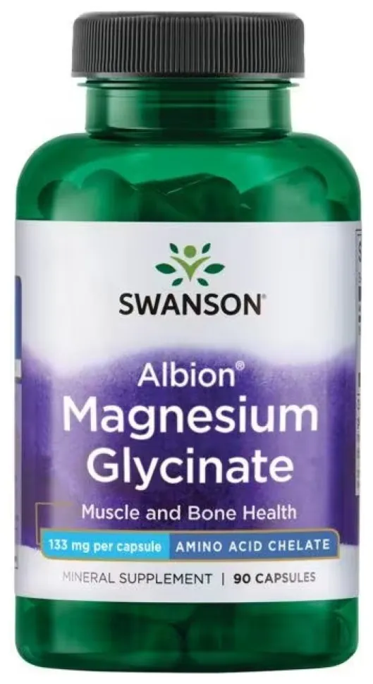 Albion Magnesium Glycinate 133 mg - 90 caps (DSN_100-17-2646751-20)